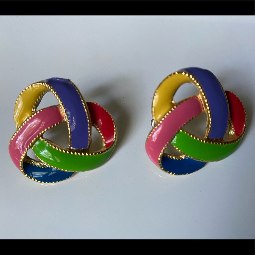 80’s vintage post earrings
